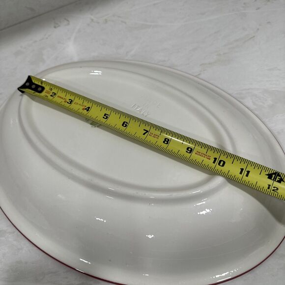 VERY Large Family Style Serving Plate Platter Italy Made for Roma, Inc New York - Picture 12 of 12